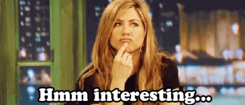 Jennifer Aniston Fucking Animated Gif - reactions, yes, interesting, jennifer aniston, hmm Gif For Fun â€“ Businesses  in USA