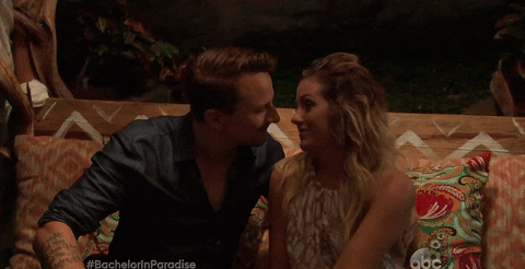 Image result for bachelor in paradise hailey emily gif