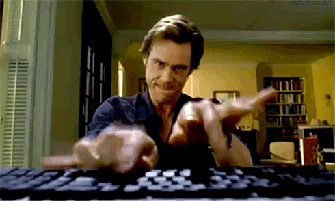 Fast Typing Gif