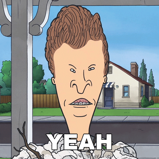 Beavis And Butthead Yes By Paramount Find Share On GIPHY