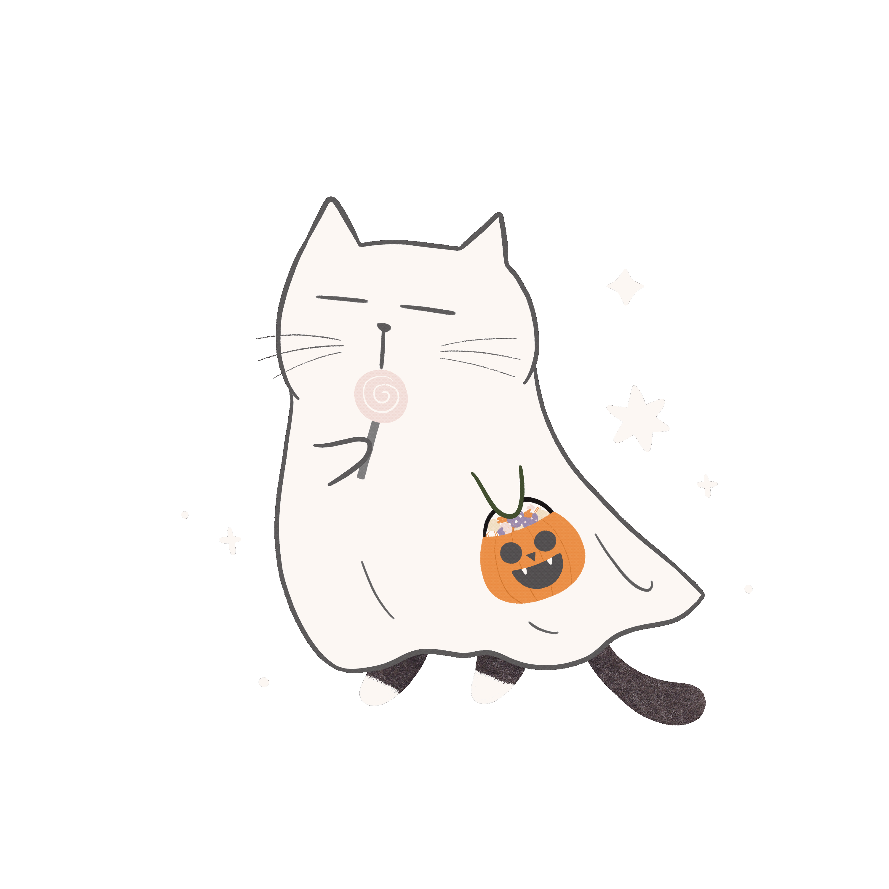 Halloween Cats Sticker - Find & Share on GIPHY