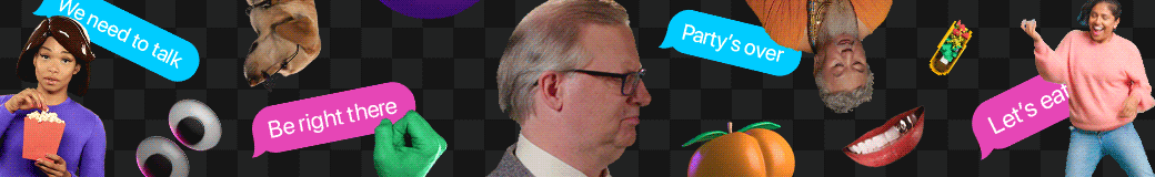 Giphy banner for @stickers