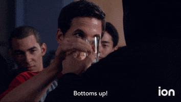 Happy Bottoms Up GIF by ION