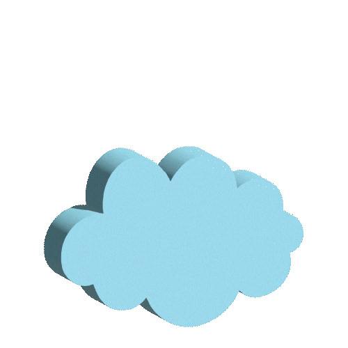 Cloud Sticker by Sunnie