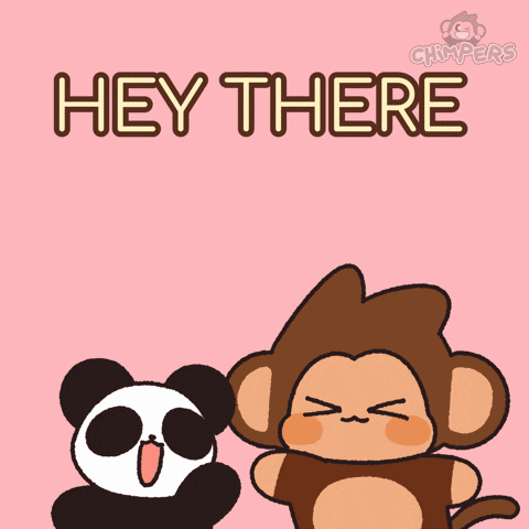 Good Morning Hello GIF by Chimpers