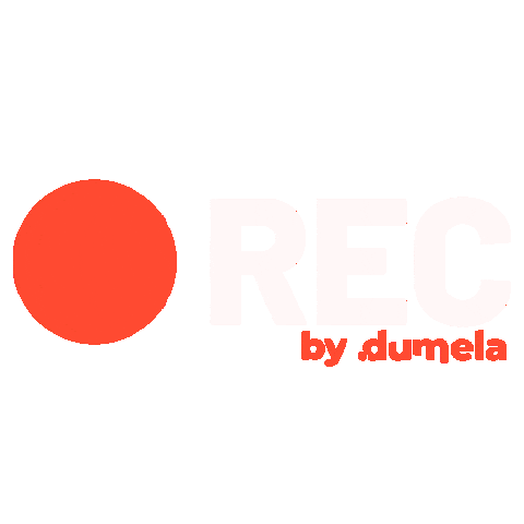 Rec Recording Sticker by Dumela