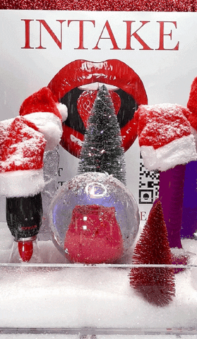 Christmas Snow Globe GIF by INTAKE