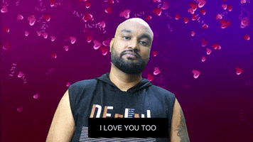 I Love You Reaction GIF by Popupster