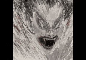 gabrielaorozcoanimation horror scary scream blood GIF