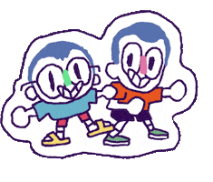 Happy Amigos Sticker by Fresquito y Mango