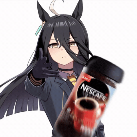 Coffee Umamusume GIF
