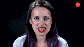 Halloween Beauty GIF by BuzzFeed