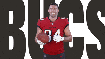 Cameron Brate Bucs GIF by Tampa Bay Buccaneers