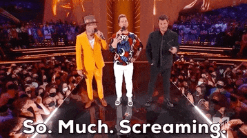 Screaming Boy Band GIF by 2021 MTV Video Music Awards