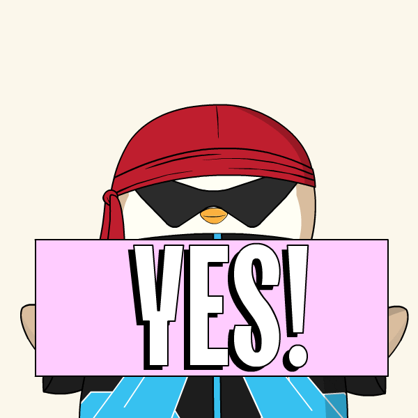 Say Yes Ok GIF by Pudgy Penguins