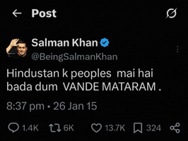 Salman Khan India GIF