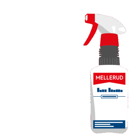 Putzen Sticker by Mellerud