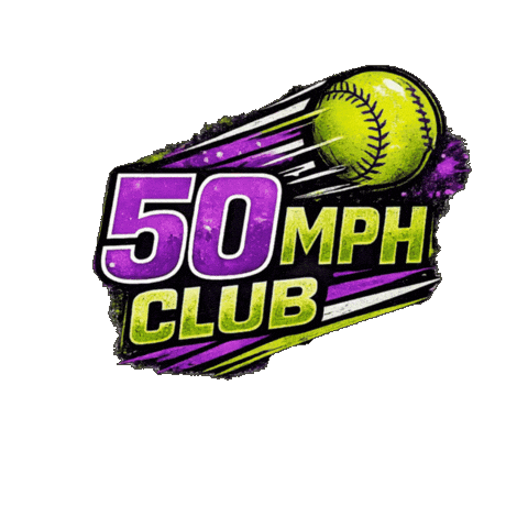 50Mphclub Sticker by Three60 Softball