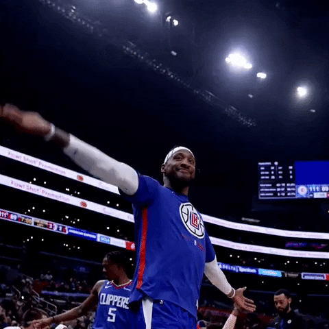 Happy Lets Go GIF by LA Clippers
