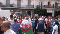Crowds in Algiers Call for Interim President to Step Down