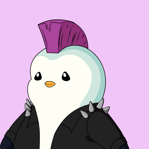 How You Doin Flirt GIF by Pudgy Penguins