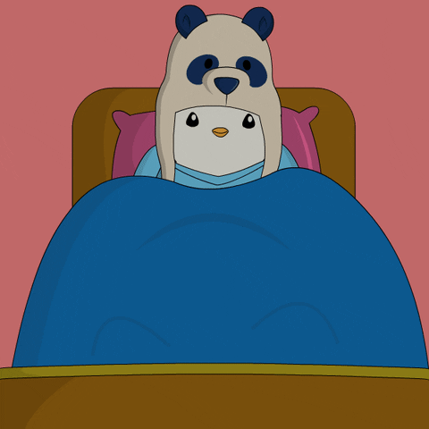 Sleepy At Home GIF by Pudgy Penguins