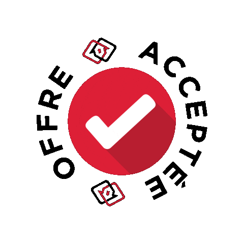 Immobilier Vendu Sticker by Dr House Immo