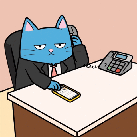 Working Phone Call GIF
