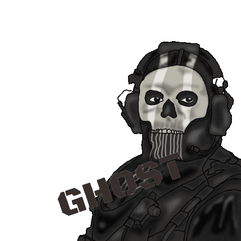 Call Of Duty Ghost Sticker