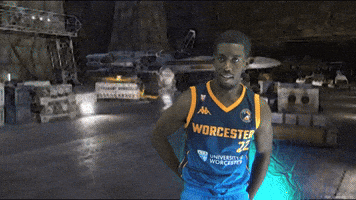 Basketball Jedi GIF by Worcester Wolves