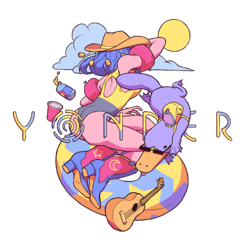 yonderfestival Sticker