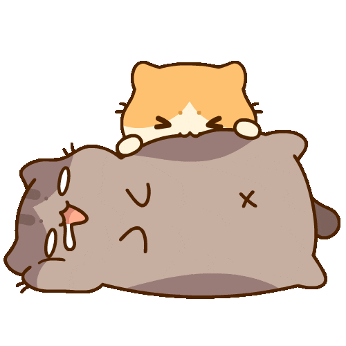 Cats Sticker by Bichi Mao