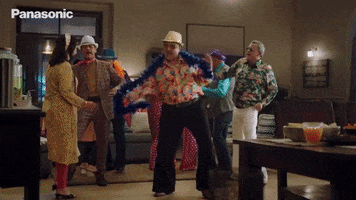 House Party Dancing GIF by Panasonic India