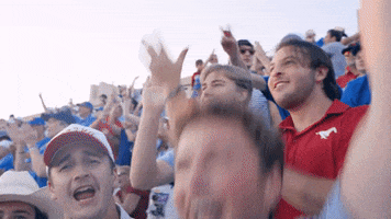 Lets Go Applause GIF by SMU Football