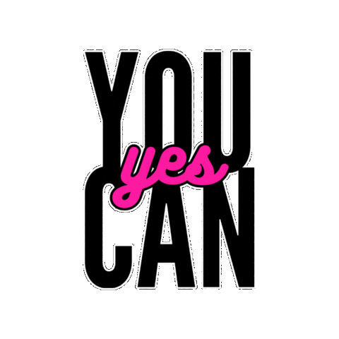 Yes You Can Sticker by SHiNEDanceFitness