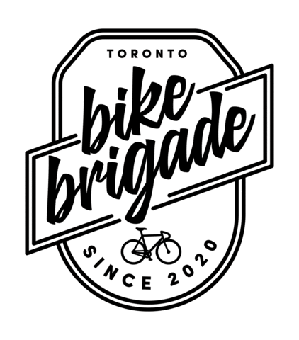 The Bike Brigade Toronto Sticker by Bike Brigade
