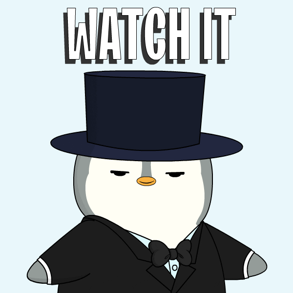 Angry I See You GIF by Pudgy Penguins