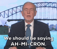Omicron Pronounciation GIF by GIPHY News