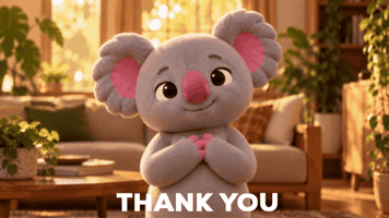 Thanks Thank You GIF by Barely Bearz