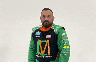 Shoulder Shrug Idk GIF by Don Schumacher Racing