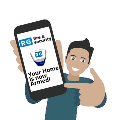 RG Fire & Security Sticker