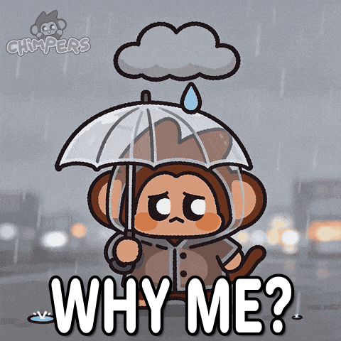 Rainy Day Rain GIF by Chimpers