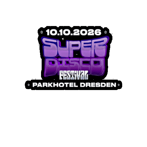 Logo Festival Sticker by DISCO DICE