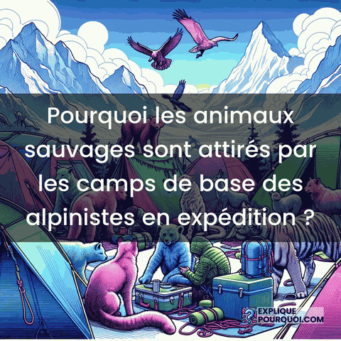 Animaux Sauvages GIF by ExpliquePourquoi.com