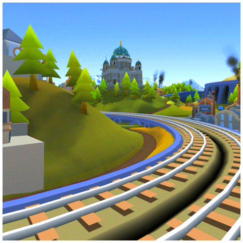 Train Station GIF by Pixel Federation