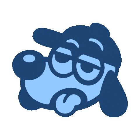 Happy Dog Sticker by YAICECREAM