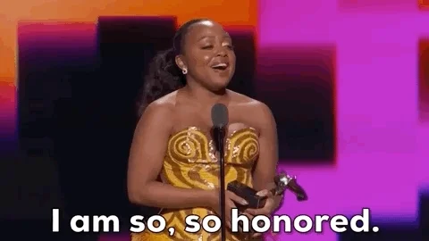 Film Independent Quinta Brunson GIF by Film Independent Spirit Awards