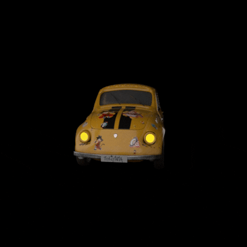 Turntable 3D Car GIF
