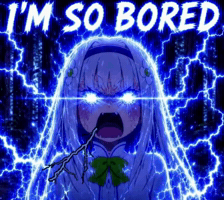 Bored Rezero Emilia GIF