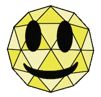 Happy Smiley Face Sticker by Contempo Crystals